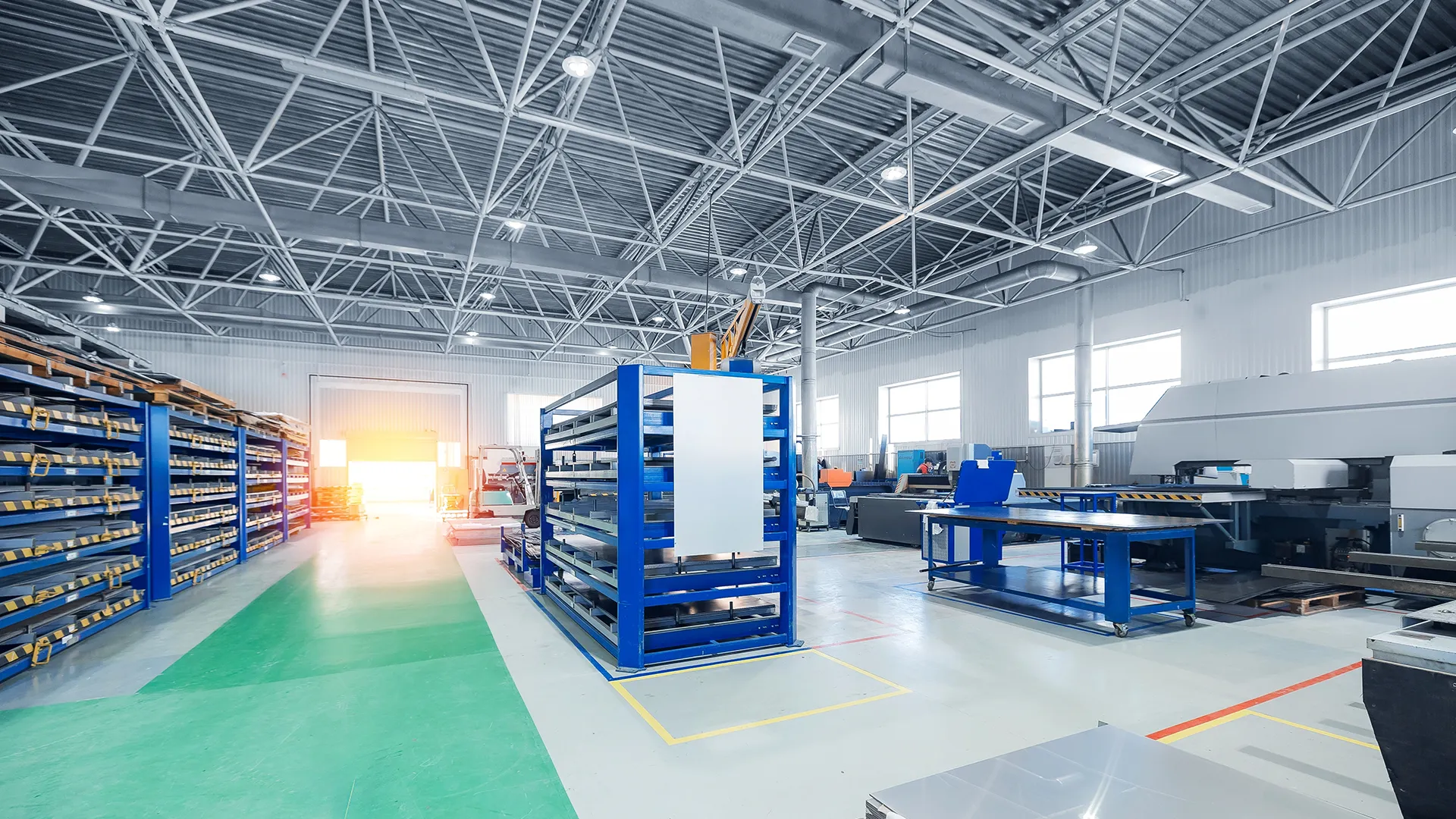 Maschinenarbeitsplätze